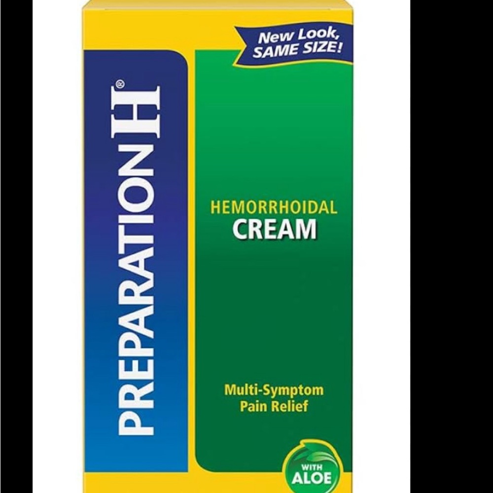 Hemorrhoid cream poster